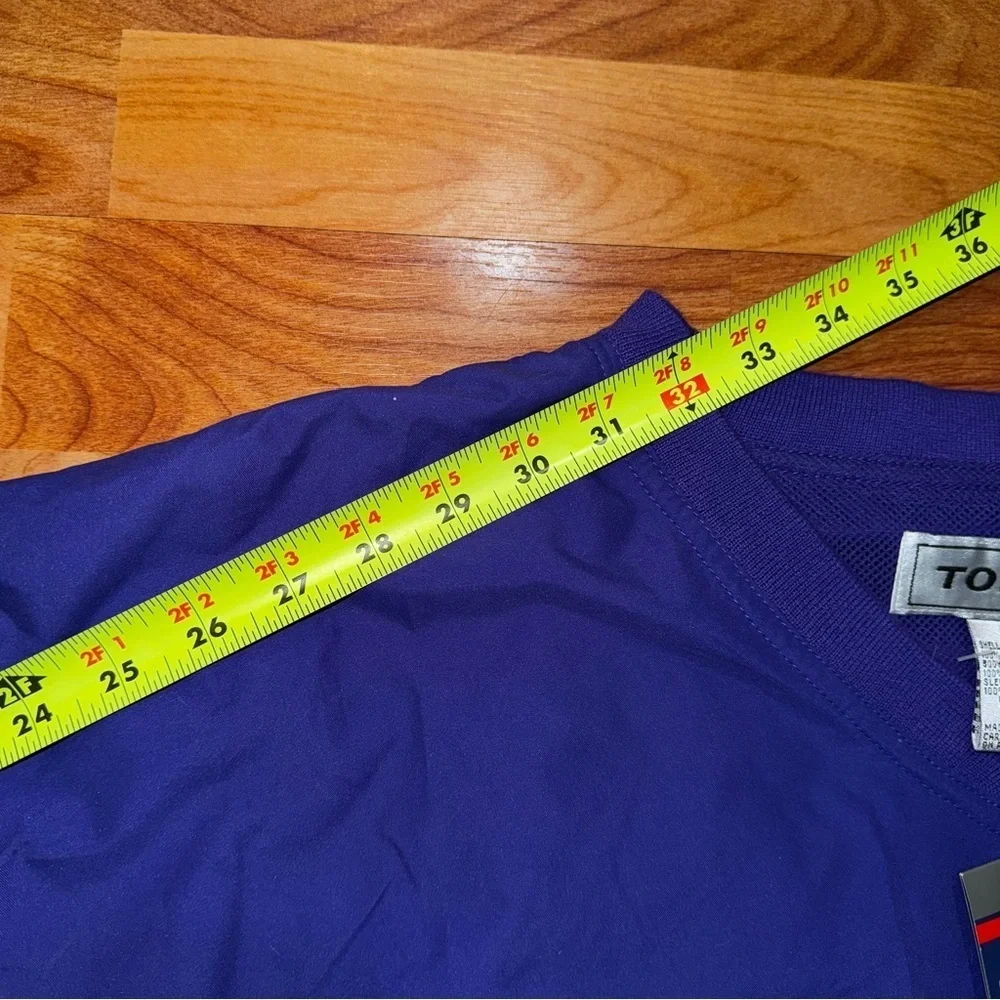 NWT Elmira College Jacket Booster Club Golf Windbreaker 2006 Blue Men’s Size L